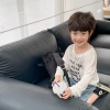 【 Clearance Sale 】 Children's 2023 Summer Skin Clothing, light and thin long-sleeved T-shirt base layer for boys and girls with letters details Picture